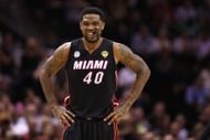 Miami Heat forward Udonis Haslem